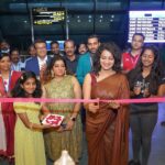 Priyanka Nair Instagram - Receive your loved ones with a bouquet,Say good bye to your loved ones with a bouquet.Inagurated new flower shop ‘Blossom Flowers’ by #somatheeram @baby_mathew_somatheeram at Airport Terminal 2 (International) Trivandrum. #trivandruminternationalairport #priyankanairhot Trivandrum International Airport