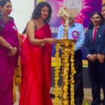 Priyanka Nair Instagram - Cheering the talented youth at Saraswathy Vidyalaya Trivandrum.Delighted to be part of ‘Tarang 2022’,CBSE youth festival .😊 #cbse #youthfestival #priyankanair