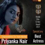 Priyanka Nair Instagram – Congratulations our team member @priyankanairofficial 

#radiokeralam #keralafilmcriticsaward #specialjuryaward #bestactress #priyankanair