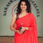 Priyanka Nair Instagram - @priyankanairofficial 💖 📸 @loose_thinker_photography EC @creatve_hub_ #priyankanair Saraswathy Vidyalaya