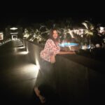 Pujita Ponnada Instagram - Blurry nights ✨ #pujitaponnada #actor #goodvibes #love InterContinental Chennai Mahabalipuram Resort