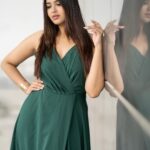 Pujita Ponnada Instagram – 💚

Outfit @pethakamsetti 
Clicked by @shekhar_jay 

#pujitaponnada #actor #goodvibes #love