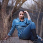 Pujita Ponnada Instagram - Leave the roads.. take the trails 🪵🍂 📸 @thescienceofphoto #pujitaponnada #actor #goodvibes #love