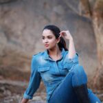 Pujita Ponnada Instagram - Leave the roads.. take the trails 🪵🍂 📸 @thescienceofphoto #pujitaponnada #actor #goodvibes #love