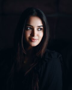 Pujita Ponnada Instagram - Say what you mean and mean what you say 🖤 Shot by @thescienceofphoto #pujitaponnada #actor #potrait #goodvibesonly #thelightseries