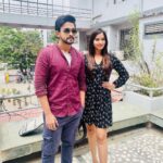 Pujita Ponnada Instagram - Sidhu and Nisha from #aakasaveedhullo ❤️ Movie running successfully in theatres near you ✨ 📸 @arif_rebel1 #pujitaponnada #actor #love #happiness A P Film Chamber Of Commerce