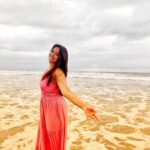 Pujita Ponnada Instagram - In my element 💫 Thanks for the love you are all showing for ‘Aakasa Veedhullo’, you guys made my week 💗 Pic credit: @pethakamsetti 😘 #pujitaponnada #actor #love #happiness #goadiaries The Southern Deck