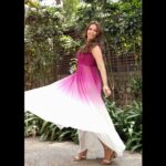 Pujita Ponnada Instagram - Just happy vibes 💜 Have an amazing week y’all ✨ Outfit @thevoguenaari Styling @salonij676 Makeup @aayushisinhamakeup Hairstylist @gadwalmounika Shot by @vclicksphactoryofficial #pujitaponnada #love #happiness #actor #goodmorning