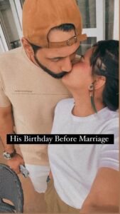 Punit Pathak Instagram - Mushy Post Alert : 

Happy Birthday to the love of my life @punitjpathakofficial 
If it weren’t for you how would I have ever felt butterflies in my tummy and hearts in my eyes. Thank you for inspiring me to do better , thank you pushing me to do better and thank you for making me fall in love with life. 
Everything seems better with you be it life, movie and even diet food. 
As you say Love-Live-Laugh I wanna do it with you today, everyday and forever. 

P.S. : Set bagal mein hai…Lunch party dene aa jao 😬
.
.
#happybirthday #happy #partners #isixthsenseyou #love