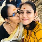 Rachana Narayanankutty Instagram - Pillar of Strength -2 Amma🤱🏻 Narayani Amma aka Ammu Amma #mother #amma #support #strength #rachananarayanankutty #narayani