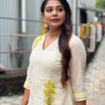 Rachana Narayanankutty Instagram - Maybe she is born with it!!! Dress @swapnamanthra MUA @amal_ajithkumar Styled by @styledby_nami Support @afsal_.3578 #rachananarayanankutty #traditional