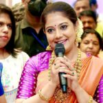 Rachana Narayanankutty Instagram - Happy to inaugurate @manikagoldanddiamonds at Pallikulam Road, Thrissur on the auspicious Akshaya Thrithiya day. Liked their beautiful collections in both Gold and diamonds, especially the Nagas collection. Have a visit and check out their awesome collection. All wishes and prayers to team Manika Jwellery 🙏🏼🥰 MUA @styledby_nami Jwellery @manikagoldanddiamonds #inauguration #jwellery #artist #gold #diamond #goldanddiamonds
