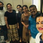 Rachana Narayanankutty Instagram - Quality time spend with my dear ones...🥰🥰🥰 Loved and lived the day to the fullest.... Studio recording for our @amma.association AARJAVA SHOW... Abad Springfield Garden Villas