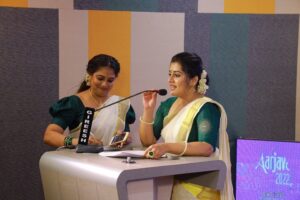 Rachana Narayanankutty Instagram - Such a beautiful day it was… @amma.association 
Thank You for your valuable presence teacher @shailajateacher 

Thank You @ar_handlooms_kuthampully for the settumund for our thiruvathirakkali 🙏🏼 
Love you all 
@ponnammababu @imbeena.antony @thesnyalikhan @ananyahere @surabhi_lakshmi @devichandana82 @ansiba.hassan @swasikavj @parislaxmi @shwetha_menon @riaa_saira @lakshmi.sruthi @pillai_manju @sarayu_mohan
