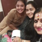 Rachana Narayanankutty Instagram - Quality time spend with my dear ones...🥰🥰🥰 Loved and lived the day to the fullest.... Studio recording for our @amma.association AARJAVA SHOW... Abad Springfield Garden Villas