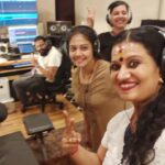 Rachana Narayanankutty Instagram - Quality time spend with my dear ones...🥰🥰🥰 Loved and lived the day to the fullest.... Studio recording for our @amma.association AARJAVA SHOW... Abad Springfield Garden Villas