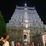 Rachana Narayanankutty Instagram – Thillai Natarajar Aalayam 🙏🏼 
PC @padmakumargeetha 
#thillainatarajatemple #shivarathri #rachananarayanankutty #celebratinglife #shivam Thillai Nataraja Temple, Chidambaram
