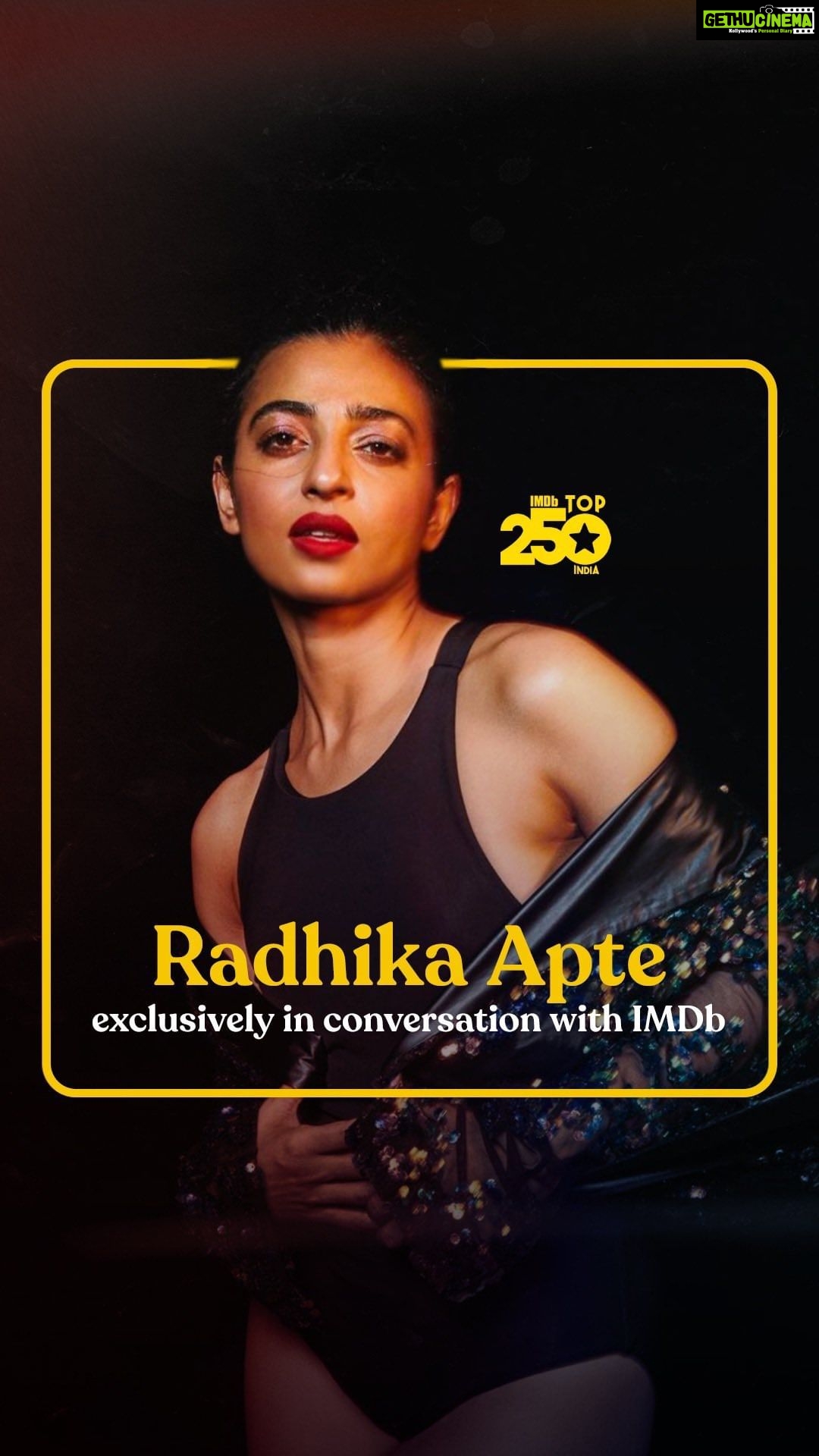 Radhika Apte Instagram - An #IMDbExclusive - Radhika Apte tells us about Sriram Raghavan’s Direction style in Andhadhun. Regularly updated, the #IMDbIndiaTop250 List is a collection of the most loved & highest-rated Indian titles by fans! 🎬: Andhadhun | Netflix