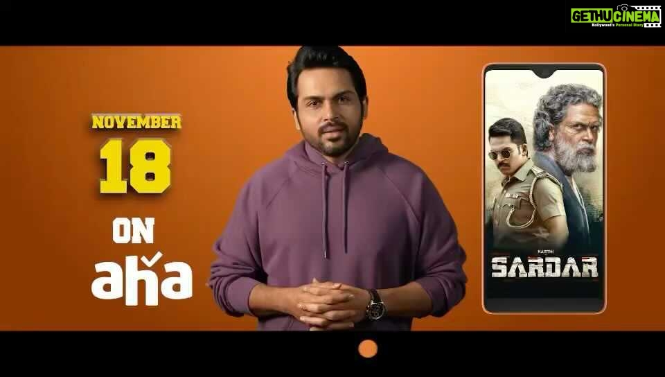 Rajisha Vijayan Instagram - Aha's agent mode activated🔥...Spy thriller sardar on the way🔥 #SardaronAha - Premieres Nov 18th @karthi_offl @princepicturesindia @redgiantmovies_ @psmithran @gvprakash @lakku76 @rithvik_rithu_j @raashiikhanna @chunkypanday @sonymusic_south