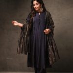 Rajisha Vijayan Instagram - Midnight blue during midnight shoots. 😍 Sardar Trailer Release Event 👗 @jugalbandhi 📸 @jiksonphotography 💄 @seema_haridas_official Assisted by @lakshmi_jaganthan