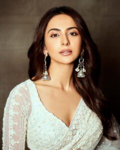 Rakul Preet Singh Instagram - Saree vibes 💕 #nbt awards