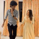 Raveena Daha Instagram – Ranjithamee🔥😍 with my anne @bjbala_kpy 🖤😍 anne vera level dancer 🔥🔥 #RD #balaanna #vettukilibala #raveena #varisu #ranjithame