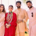 Reba Monica John Instagram - I know I’m superrrr lateeee but So Grateful to have witnessed this precious Union! ❤️✨ There’s so much love And respect I have for Nayan Ma’am . She’s been the older sister I never had and nothing but happiness fills my heart to see her with the one she loves. The kindest, warmest humans that you are, I’ve always felt like family! We wish you the best life today and everyday! @wikkiofficial #nayan Also wishing Wiki Sir a belated happy birthday! ❤️