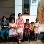 Reenu Mathews Instagram - Diwali 2022 at home. Mom & I decided to give a sweet Diwali surprise to our Househelp & family. The Happy smiles says it all. Happy Diwali once again Fam ❤️ . . #diwalivibes #diwali2022 #diwaliathome #lovenlight #gratefulheart Kerala, India