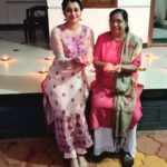 Reenu Mathews Instagram - Diwali 2022 at home. Mom & I decided to give a sweet Diwali surprise to our Househelp & family. The Happy smiles says it all. Happy Diwali once again Fam ❤️ . . #diwalivibes #diwali2022 #diwaliathome #lovenlight #gratefulheart Kerala, India