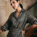 Ritu Varma Instagram - Shine is my favourite colour ✨ Styled by: @nikhitaniranjan Outfit: @arokaofficial MUA @abhiramisivakumar Shot by: @livingin24fps Photography team: @anupamasindhia
