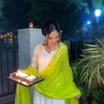 Ritu Varma Instagram - Diwali hain 🪔 Also, my mamma bear clicks the best photos ❤️