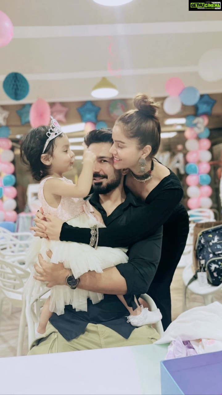 Rubina Dilaik Instagram - We are blessed you chose us your GodParents❤️…. #happy #birthday @ivanahou1819