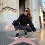 Ruhi Singh Instagram - Manifest it 🔥 Hollywood Walk of Fame