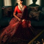Saiee Manjrekar Instagram – my diwali vibe this year is dress up and sit on the sofa in the living room and take MANY pictures ✨✨✨ Happy Diwali everyone, lots of love and light 💖 
📸 @tejasnerurkarr 
Wearing this stunning lehenga given by @ashley_rebello