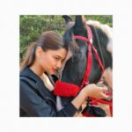 Saiee Manjrekar Instagram – I have more pictures with horses than people 🤪❤️