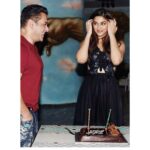 Saiee Manjrekar Instagram - Happy Birthday @beingsalmankhan sir! Thank you for being my mentor, guide, first hero and for giving me a chance to be Khushi. Always going to look up to you!