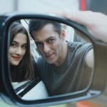 Saiee Manjrekar Instagram – rare rearview selfie✨ @beingsalmankhan 📸 @saajan_singh23