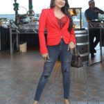 Sakshi Agarwal Instagram - Fun time #cakemixingceremony @ramadaplazachennai bringing in #Christmas festive vibez😍 . #christmasspirit #cakemixing #redblazer #redcorset #festivewear #lifestyle #faahion Chennai, India