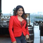 Sakshi Agarwal Instagram - Fun time #cakemixingceremony @ramadaplazachennai bringing in #Christmas festive vibez😍 . #christmasspirit #cakemixing #redblazer #redcorset #festivewear #lifestyle #faahion Chennai, India