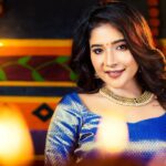 Sakshi Agarwal Instagram - Wish you all a very very happy and prosperous Diwali 🪔🪔🪔 Spread love , joy and may this festival brighten up your life in every possible way. . MAU - @dhiya_makeoverartistry Hairstylish - @jaymakeup_artistry Wardrobe - @labelswarupa Jewellery - @original_narayanapearls Space - @mottamaadi_space DOP - @ud__photography_ Cinematography - @_muthu_kumar_mk Assist - @siva12_official . #diwali2022 #diwaliwishes #diwalioutfit #festivewear #festivevibes #sakshiagarwal #festivemood #lehengalove Chennai, India