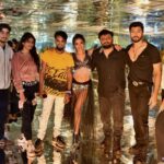 Samyuktha Hegde Instagram - Swipe that way!!! Bts from my special song sequence in the movie Raana #MalliMalli Had sooo much fun shooting for this ❤️ Thanks to everyone who was part of this song ❤️