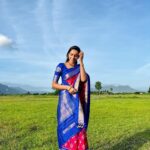 Sanchana Natarajan Instagram - 💙❤️