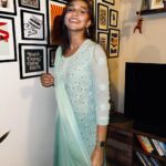 Sanchana Natarajan Instagram - Late night ✨ Wearing @themavishstudio