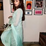 Sanchana Natarajan Instagram - Late night ✨ Wearing @themavishstudio