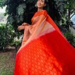 Sanchana Natarajan Instagram - ❤️ Saree- @varshini_online_boutique Blouse- @razak_creations