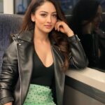 Sandeepa Dhar Instagram - The Girl on the Train 🧃 . #travel #autumn #londonlife London, United Kingdom