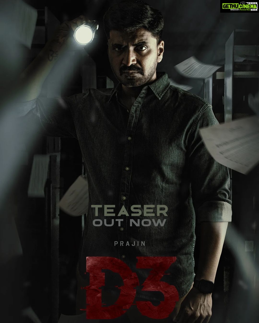 Sandra Amy Instagram - Here u go📽️📽️📽️ ....The teaser of #D3 movie.. An One Night Enticing Thriller. Watch it and share ur views 🌟 Link :in story pls do chk nd share ur comments @actorprajin1 @vidya_pradeep01 @balaajibmass @manoj_bmass @johnmediamanagr @rajache5 @Manibk17 @promoworkstudio