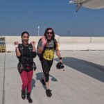 Saniya Iyappan Instagram – Finally✨
#bucketlistchecked✔  #skydivedubai Skydive Dubai