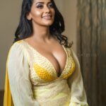 Sanjana Singh Instagram - “Your success will be determined by your own confidence and fortitude.” Costume designer : @sidneysladen @sidneysladenofficial Photographer : @satzsugi thank you so much for such amazing pictures and edit Makeover : @makeupby_pavithra thank you so much dear for amazing makeup 💄💋💄 #pondicherry #instamood #viral #instagood #loveislove