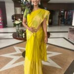 Sanjana Singh Instagram - “Don't take life too seriously. “Spread love everywhere you go. ❤️ At #madurai #event #sari